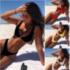 2020 biquíni de corte alto com push up, conjunto de roupa de banho, maiô brasileiro, moda praia, verão, feminino, sexy, cintura baixa roupa de banho