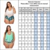 2020 plus size bikini roupa de banho das mulheres cintura alta maiô estampado biquíni conjunto 2 peças beachwear terno de natação 5xl q30 - Image 6