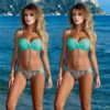 2020 verão cintura baixa conjunto de biquíni banho feminino sexy bancada maiô push up biquini brasileiro maillot de bain femme - Image 4