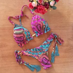 Biquíni feminino maiô 2020 nova roupa de banho feminina sexy biquinis definir push up natação para maiô feminino