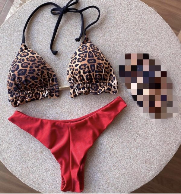 Biquíni sensual feminino estilo push up, 2020, maiô estilo push up, conjunto de roupa de banho, moda praia, verão, brasileiro - Image 2