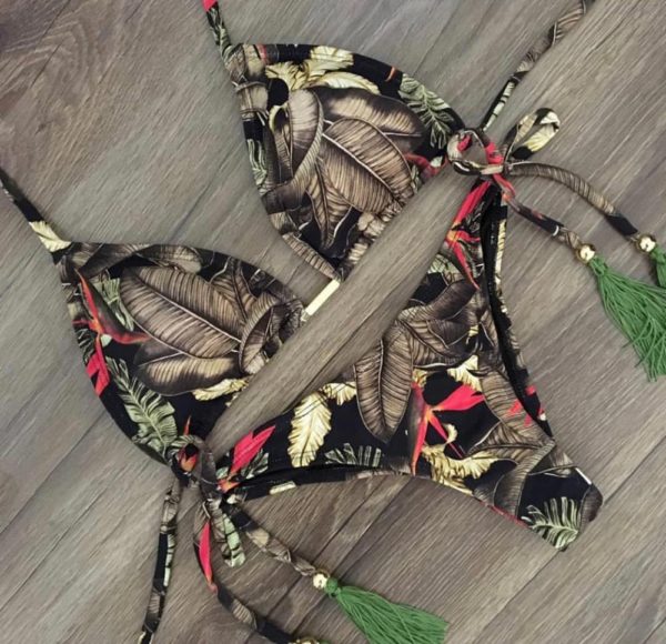 Biquíni sensual feminino estilo push up, 2020, maiô estilo push up, conjunto de roupa de banho, moda praia, verão, brasileiro - Image 4