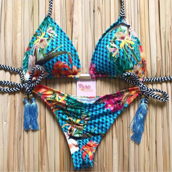 Biquíni sensual feminino estilo push up, 2020, maiô estilo push up, conjunto de roupa de banho, moda praia, verão, brasileiro - Image 5