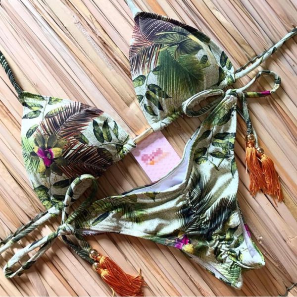 Biquíni sensual feminino estilo push up, 2020, maiô estilo push up, conjunto de roupa de banho, moda praia, verão, brasileiro - Image 6