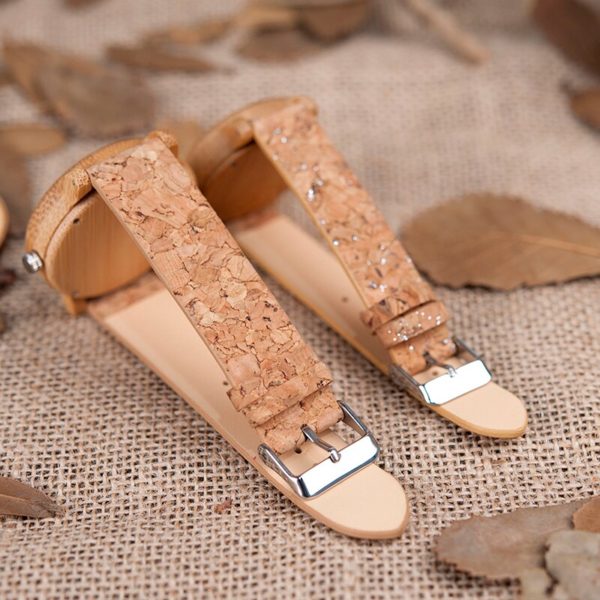 Bobo bird relógio de pulso quartzo bambu m12, relógio para homens e mulheres relógios de pulso de marca de luxo top com movimento japonês como presente - Image 3