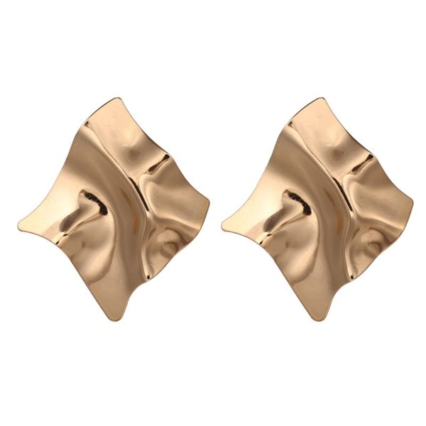 Brincos luxuosos de ouro, para mulheres, joias da moda, europeu, brincos grandes, decoração de orelha, acessórios femininos de luxo 2019 - Image 5