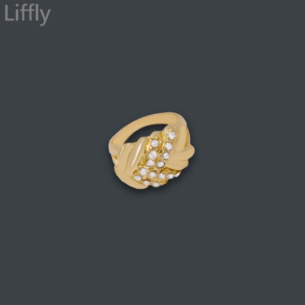 Liffly Bridal Dubai Conjuntos de Jóias de Ouro Colar de Cristal Pulseira Mulheres da Festa de Casamento Nigeriano Conjunto de Jóias de Moda - Image 4