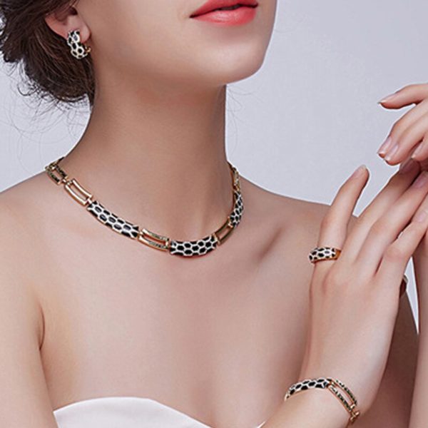 Liffly mulheres dubai conjuntos de jóias de luxo nupcial nigeriano casamento africano contas conjunto de jóias traje novo design - Image 3