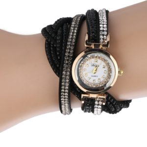 Marca relógios de luxo feminino cristal pulseira de ouro quartzo jóias relógio de pulso strass senhoras vestido presente relógios 20
