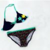 Nova roupa de banho de verão para meninas, duas peças, moda praia, 2020 roupa de banho de estrela padrão para crianças, biquíni dividido para meninas - Image 3