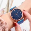 Otoky relógios de luxo cristal céu relógio de aço inoxidável bracele relógio de quartzo relógio de pulso casual para mulher high-end distinguis distindistinы ы - Image 5