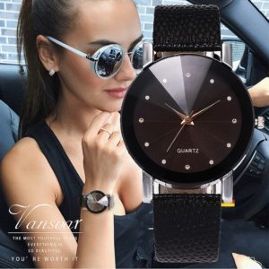 Relógio casual masculino feminino relógio de quartzo das mulheres dos homens pulseira de couro pulseira de banda analógica moda relógio de pulso senhoras meninas presentes