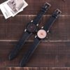 Relógio casual masculino feminino relógio de quartzo das mulheres dos homens pulseira de couro pulseira de banda analógica moda relógio de pulso senhoras meninas presentes - Image 6