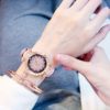 Relógio de pulso feminino quartz de couro, relógio europeu, estilo popular, pulseira de marca luxuosa, casual, 2020 - Image 4