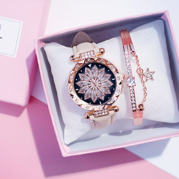 Relógio de pulso feminino quartz de couro, relógio europeu, estilo popular, pulseira de marca luxuosa, casual, 2020