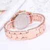 Relógio para mulheres de luxo moda genebra strass aço inoxidável falso três olhos quartzo feminino relógio presente para senhora relógio feminino - Image 5