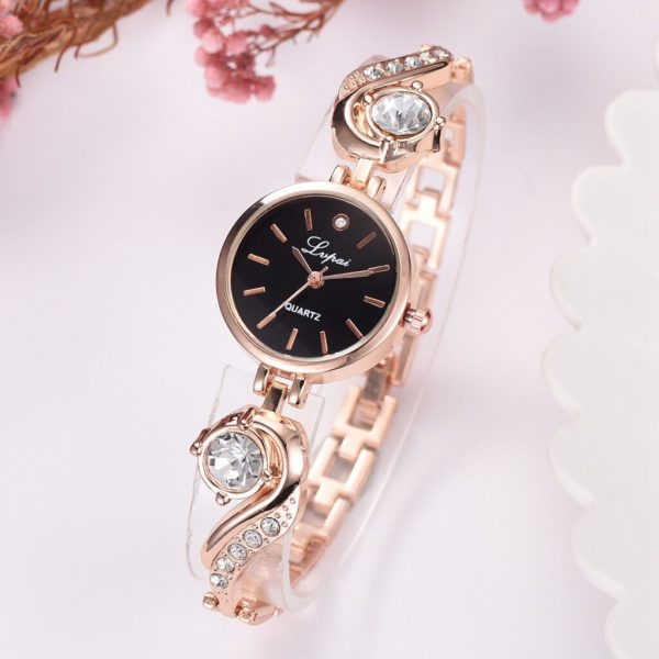 Relógios femininos europeus e americanos simples casual pequena e delicada pulseira feminina relógios de pulso de luxo zegarek damski 2020 - Image 4
