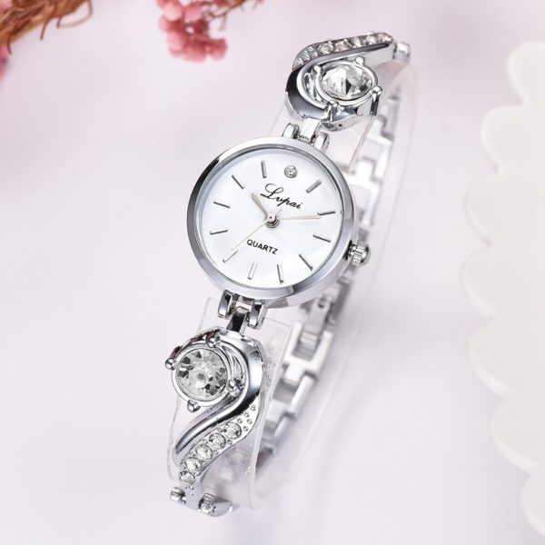 Relógios femininos europeus e americanos simples casual pequena e delicada pulseira feminina relógios de pulso de luxo zegarek damski 2020 - Image 5