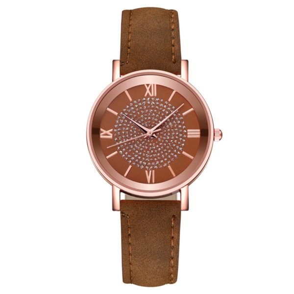 Senhoras relógio de quartzo luxo masculino feminino masculino feminino relógios de aço inoxidável dial moda pulseira casual relógio de pulso meninas - Image 2