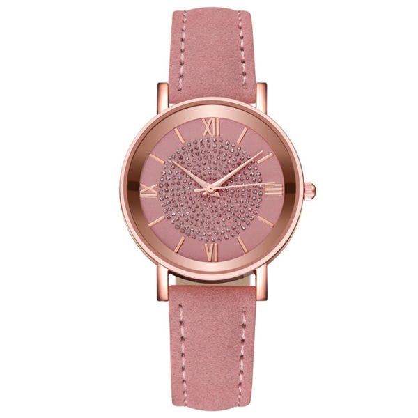 Senhoras relógio de quartzo luxo masculino feminino masculino feminino relógios de aço inoxidável dial moda pulseira casual relógio de pulso meninas - Image 5